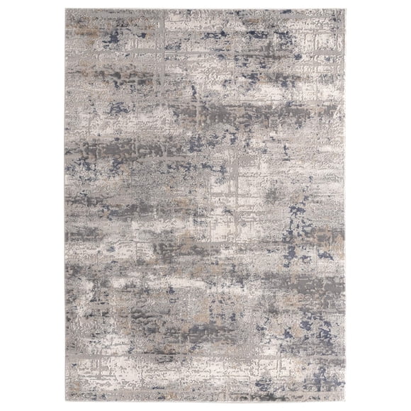 Alfombra decorativa United Weavers Cascades Mazama Blue Abstract