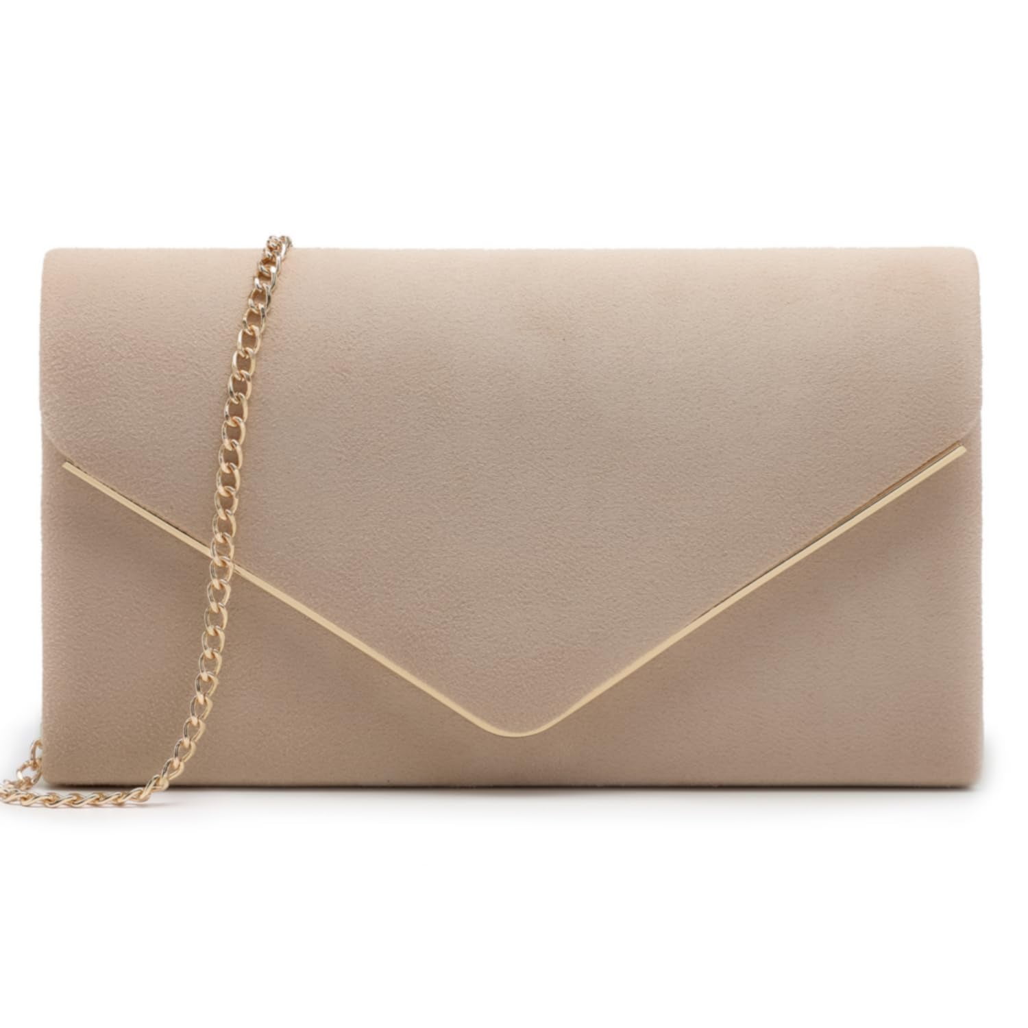 Bolso De Mano De Noche Dasein De Gamuza Sintética Para Mujer