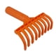 thumbnail image 1 of Rastrillo De Hojas Para Jardín Pequeño, Ligero, De 9 Dientes, Rastrillo Ergonómico Para Césped, 1 of 5