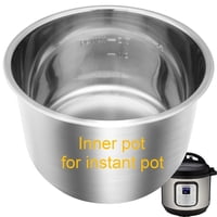 Olla Interior De Acero Inoxidable Para Instant Pot 6Qt Siireemuu