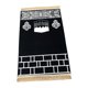 thumbnail image 2 of Alfombra De Oración Gruesa Tradicional Eid Ramadan Mat Para Niños Hombres Mujeres Ramadan Gift 70x110cm Negro, 2 of 5