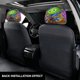 thumbnail image 3 of Galaxia Creativa Funda Protectora Universal para Reposacabezas de Coche, Funda Elástica para Reposacabezas de Asiento de Auto, Funda de Tela Antipolvo, Accesorios de Interior 2 Piezas, 3 of 6
