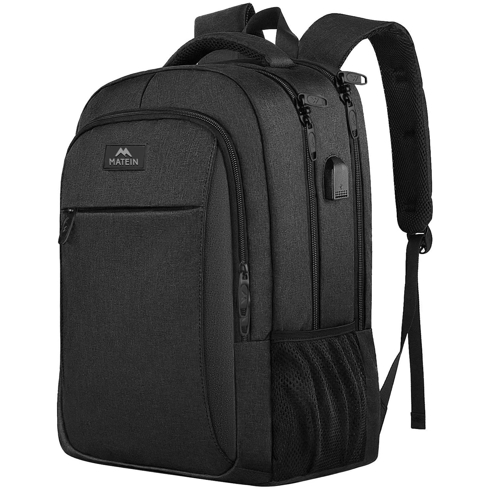 Mochila Matein Business Laptop Con Puerto De Carga Usb De 15.6 Pulgadas