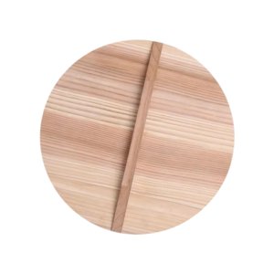 Bothyi - Tapa De Sartén De Madera Redonda, Antiescaldaduras, Ligera, 28 Cm