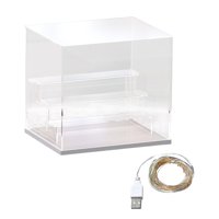 Bothyi - Estante Organizador De Vitrina Para Figuras De Acción Coleccionables Tipo 4 4 Niveles