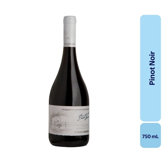 Vino Pinot Noir Botella 750 mL Casas Del Bosque