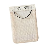 Magideal - Bolsa De Almacenamiento Colgante Para Colgar Bolsas De Supermercado, Práctica, Portátil, Reutilizable, Ligera, De Malla Para Montaje En Pared Para Pue
