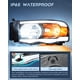 thumbnail image 4 of Conjunto De Faros Para Dodge Ram 2002 2005 Con Led Drl, 4 of 7