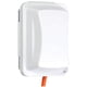 thumbnail image 1 of Cubierta resistente a la intemperie para uso en uso TayMac MM410W de una sola caja, blanca, 1 of 7