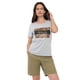 thumbnail image 1 of Polera Mujer M/C Focal Print Gris Corona, 1 of 5