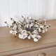 thumbnail image 4 of Candelabro Nearly Natural de flor de ciruelo con vaso de vidrio transparente, 4 of 5