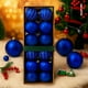 thumbnail image 3 of 12 Bambalinas Esferas Navideñas Azul 6cm Decoracion Navidad, 3 of 3