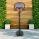 thumbnail image 5 of Aro de Basquetball Altura Ajustable 2.1 Metros Gris, 5 of 6