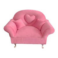 Bothyi - 1/6 Casa De Muñecas Sofá Dormitorio Decoración Joyería Caja De Almacenamiento Para 12 ""Dol Accesorio Sofá Individual