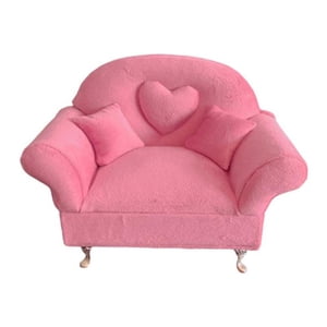 Bothyi - 1/6 Casa De Muñecas Sofá Dormitorio Decoración Joyería Caja De Almacenamiento Para 12 ""Dol Accesorio Sofá Individual