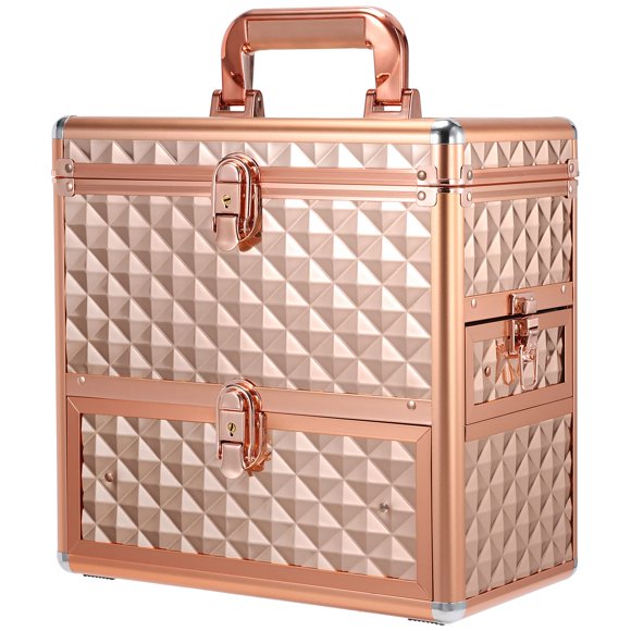 Estuche de maquillaje FRENESSA Professional con cajón y espejo