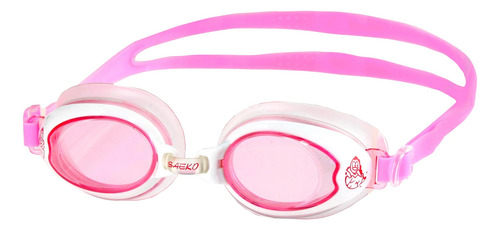 Lente Natacion Saeko S15 Dinosaur Rosado