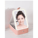 thumbnail image 1 of Caja De Almacenamiento De Cosméticos Con Espejo Luz Led Coral Claro, 1 of 3