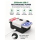 thumbnail image 3 of Mezclador de Cartas Demolike 2 Barajas Recargable USB‑C, 3 of 6