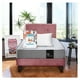 thumbnail image 1 of Combo Cama Best 1 Plaza Colchon Resortes 190 Cm + Sabana Cannon + Almohada + Respaldo Tela Palo Rosa, 1 of 8