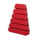 thumbnail image 1 of Bloque plegable de plumas, accesorios de pesca con mosca, fácil de usar, ranura de inserción estándar, herramienta de fabricación de señuelos de mosca rojo, 1 of 5