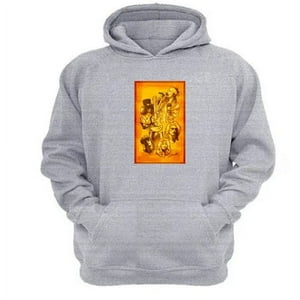 Genérico - Polerón Canguro Guns N´ Roses Gris Claro Talla Xs Unisex