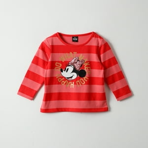 Polera Manga Larga Niña Minnie Do What… Rojo Disney