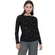 thumbnail image 1 of Polera Mujer Negro Encaje Corona, 1 of 5
