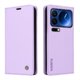 thumbnail image 4 of Funda Billetera de Cuero para Xiaomi 17 Pro con Tarjetero y Soporte - Tapa Magnética Morado, 4 of 5