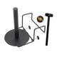 thumbnail image 1 of Estante De Metal Para Bolsas Enrollables De Supermercado, Soporte Para Bolsas De Comestibles Para Tiendas Minoristas, Estilo D, 1 of 5