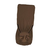 Magideal - Funda De Poliéster Para Silla De Ordenador, Funda Elástica Para Silla, Protector De Asiento, Universal, Extraíble, Lavable, Giratoria, Para Asiento Café