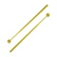 thumbnail image 3 of 2 Piezas De Palillos De Percusión De Tambor De Plástico De 30 Cm Para Woodblock Kids Energy Chime Yellow, 3 of 5