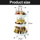 thumbnail image 4 of Estante de almacenamiento de cocina, estante para condimentos, caja de almacenamiento de productos para el hogar, estante de almacenamiento de piso multifuncional giratorio de 360 grados, 4 of 5
