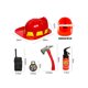 thumbnail image 2 of Set Bombero Casco Herramientas para Niños Juguete Bombero, 2 of 4
