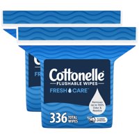 Toallitas Húmedas Desechables Cottonelle Fresh Care, 2 Paquetes De Recambio