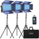 thumbnail image 1 of Luz de vídeo GVM 1500D RGB LED de 75 W con control Bluetooth x3, 1 of 9