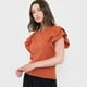thumbnail image 3 of Polera Mujer Rib Vuelos Terracota Corona, 3 of 5