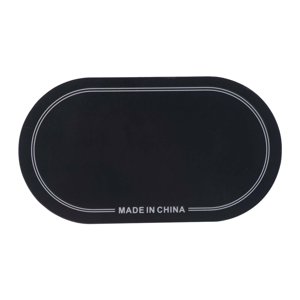 Magideal - Accesorio De Parche De Bombo, Portátil, Práctico Para Niños Y Adultos, Piezas De Tambor, Parches De Cabeza De Tambor, Almohadilla De Patada De Tambor Pedal Doble Negro