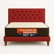 thumbnail image 2 of Cama Plaza y Media Rojo Italiano Capitoné  + Colchon Mery Desing, 2 of 5