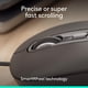 thumbnail image 3 of Mouse M520 L Con Cable Usb c Óptico Grafito, 3 of 9