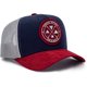thumbnail image 1 of Gorra Urban Effort 5 Paneles Malla Snapback (Azul y Vino), 1 of 6