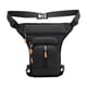 thumbnail image 5 of Bolsa de cintura para hombres bolso de la pierna de la pierna de la pierna de la pierna múltiple bolso de hombro multipropósito de muslo para montar d Cremallera media negra, 5 of 5