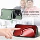 thumbnail image 2 of Funda Billetera Tejida para iPhone 15 Pro con Soporte y Tarjetero Verde, 2 of 5