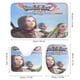 thumbnail image 3 of Dragon Quest-theme 4-Piece Shower Curtain Set with Rugs, Waterproof Bathroom Decor Set Includes Bath Mat, U-Shaped Rug, Toilet Lid Cover and Curtain with Hooks, 3 of 6