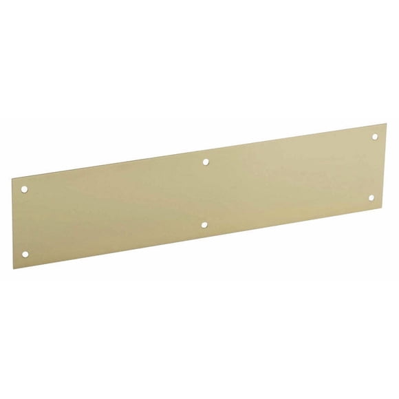 Placa de apoyo Schlage C8400B3 6x30 Latón Brillante