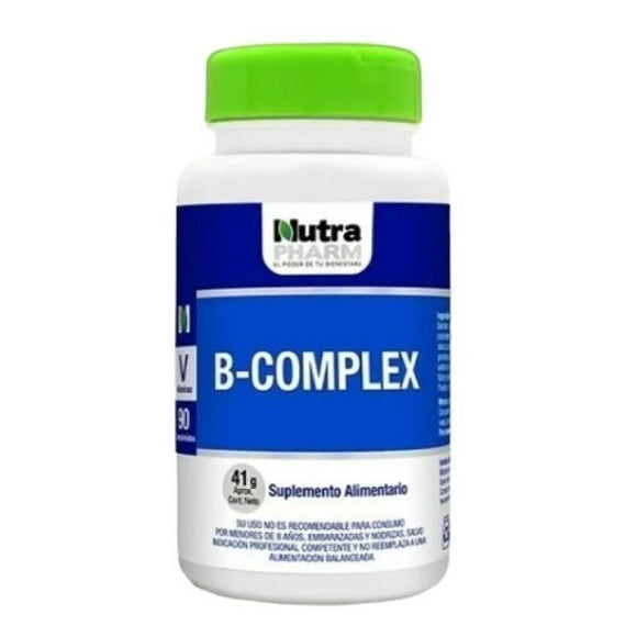 B-complex (complejo B) 90 Comprimidos Nutrapharm