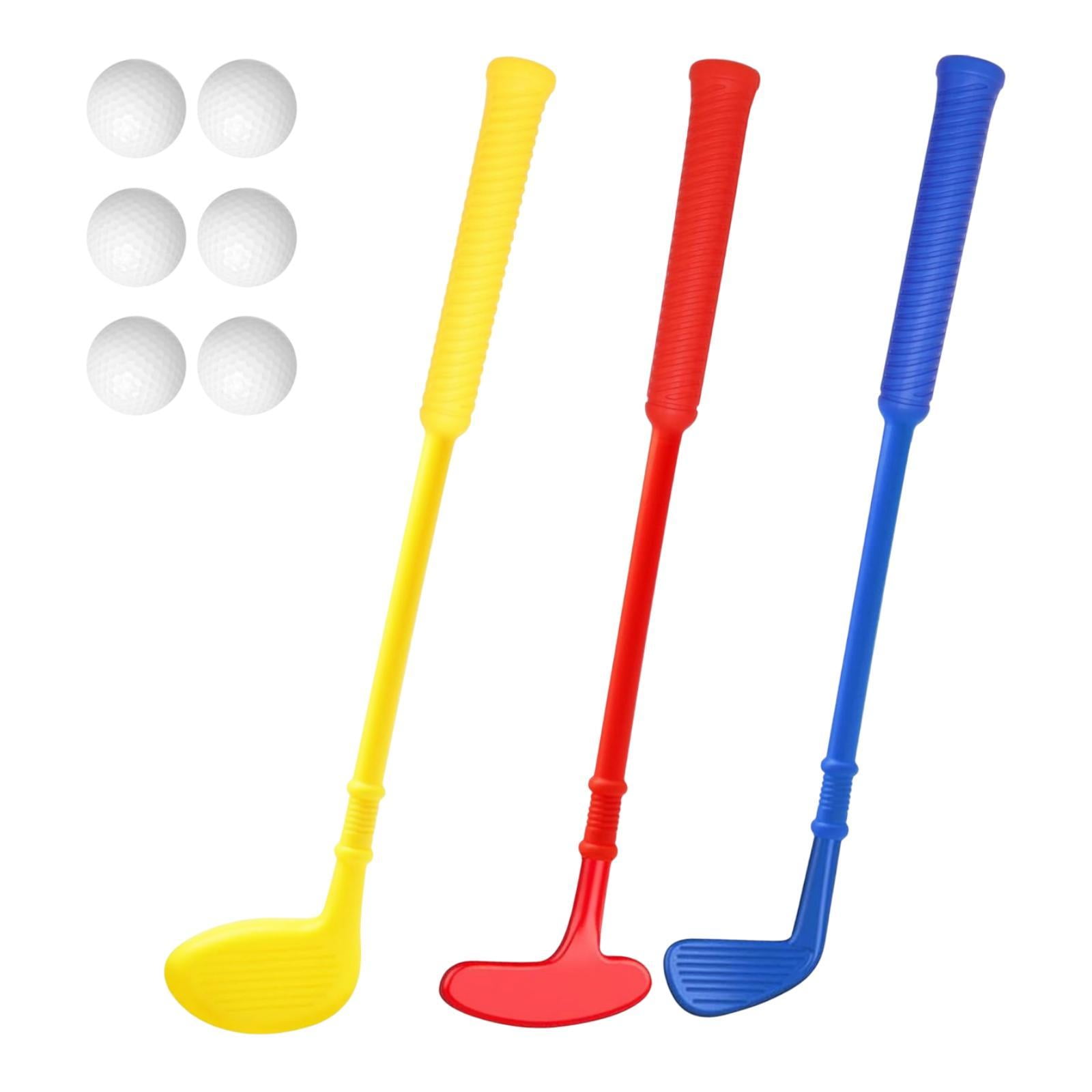 Bothyi - Juego De Juguetes De Golf Para Niños, Pelotas De Golf De Entrenamiento Y Palos Para Niños Y Niñas, Longitud 50 Cm.