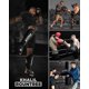 thumbnail image 5 of Espinilleras RDX Muay Thai/Kickboxing de Cuero Maya Hide Negro, 5 of 6