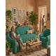 thumbnail image 1 of Set Fundas Sillon Elastica 3+1+1 Con Faldon Textura Nido de Abeja, 1 of 6