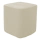 thumbnail image 5 of Reposapiés Cuadrado Cubiertas Otomanas Reposapiés Decorativo Funda Blanca Leche, 5 of 5